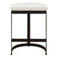 Ivanna Counter Stool, Black - White