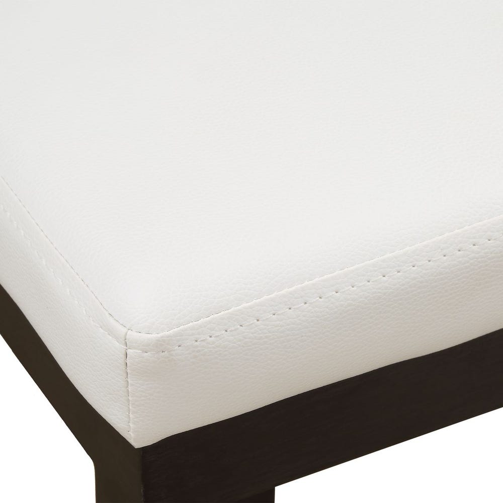 Ivanna Counter Stool, Black - White