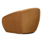 DeSoto Swivel Chair, Hazlenut