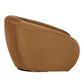 DeSoto Swivel Chair, Hazlenut