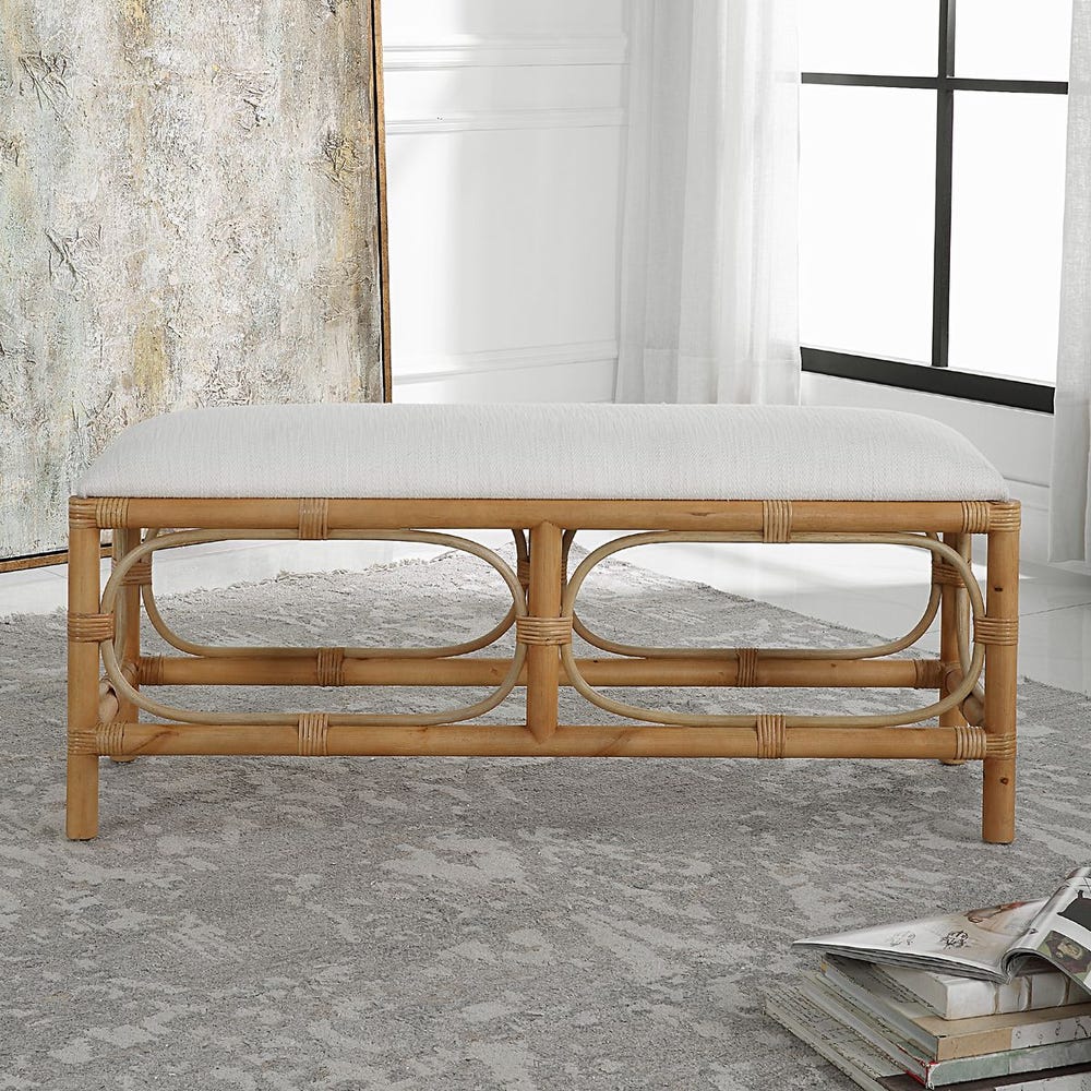 Laguna Bench, White
