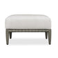 Borneo Outdoor Ottoman, Oyster