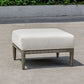 Borneo Outdoor Ottoman, Oyster