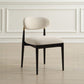 Moxie Armless Dining Chair, Black, 2 Per Box, Priced Each