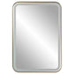 Crofton Lighted Vanity Mirror, Brass