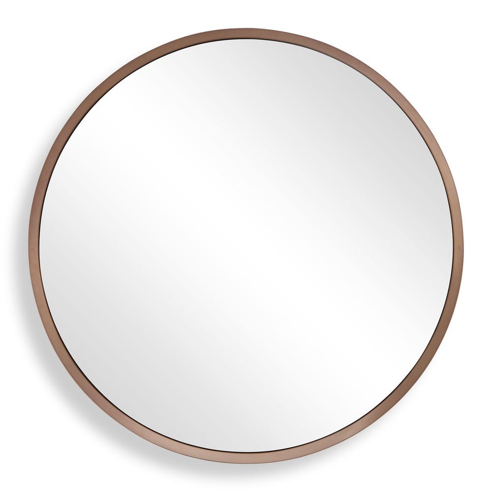Torrado Round Mirror, Bronze