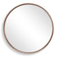Torrado Round Mirror, Bronze