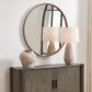 Torrado Round Mirror, Bronze