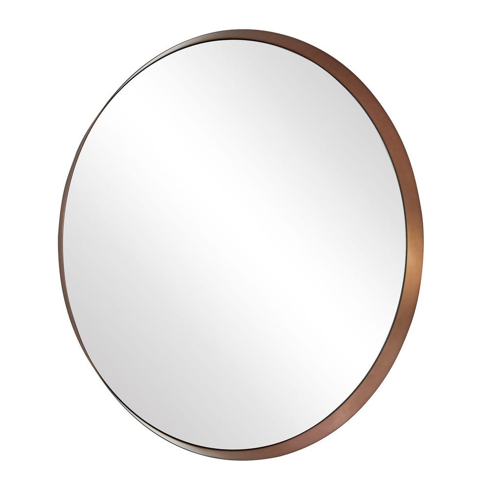 Torrado Round Mirror, Bronze