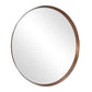 Torrado Round Mirror, Bronze