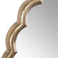Cerrito Round Mirror, Brass