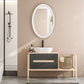Bali Oval Mirror