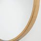Varina Oval Mirror, Gold