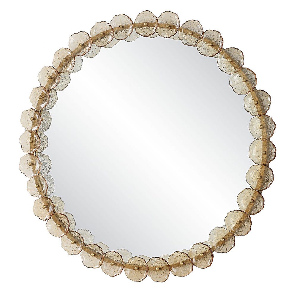 Nolina Round Mirror, 2 CARTONS