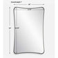 Loudon Vanity Mirror, Black