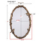 Paza Oval Mirror