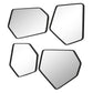 Linneah Mirrors, Black, S/4