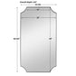 Lennox Mirror, Black