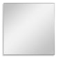 Alexo Square Mirror, Silver