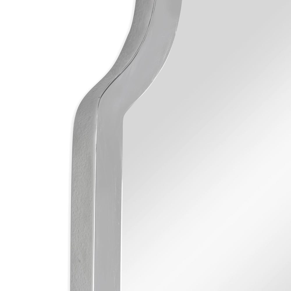 Brayden Arch Mirror, Nickel