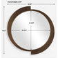 Reverse Round Mirror