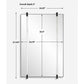 Ladonna Mirror, Black