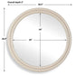 Florian Round Mirror