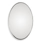 Pursley Oval Mirror, Nickel