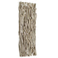 Gathered Teak Wood Wall Decor, Bleached