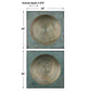Sybil Metal Wall Decor, S/2