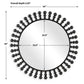 Aziel Round Mirror