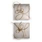 Harmony Metal Wall Decor, S/2