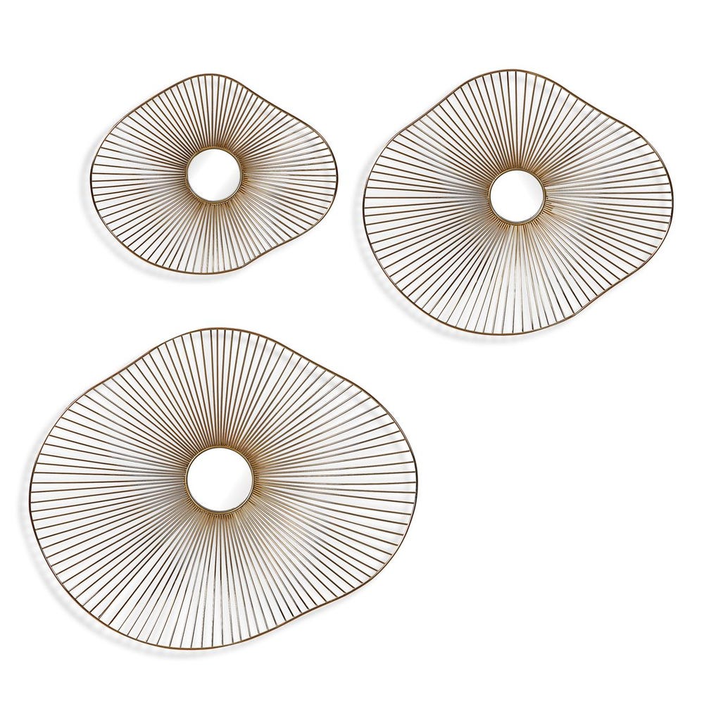 Avarie Metal Wall Decor, S/3