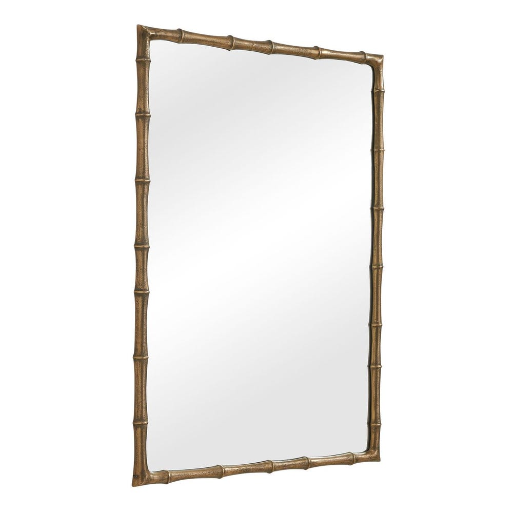 Brass Bamboo Mirror