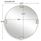 Russo Round Mirror