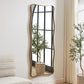 Pavia Tall Mirror, Gold