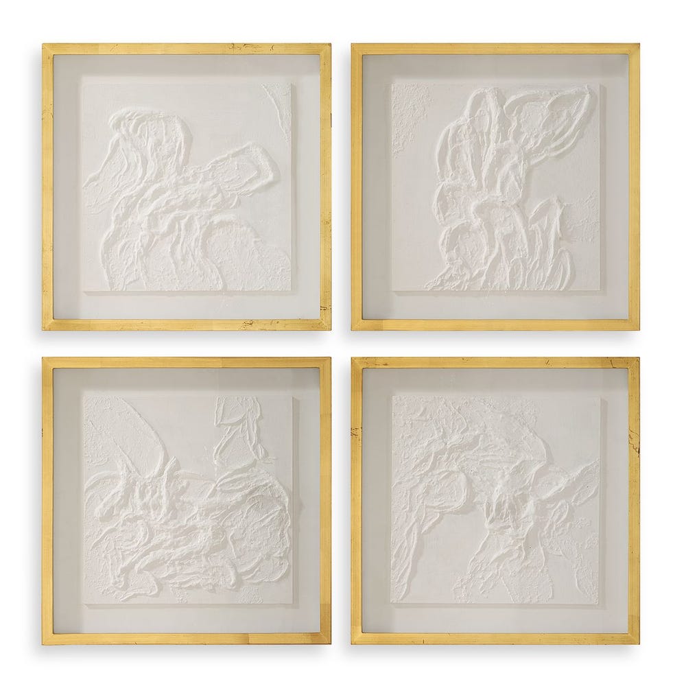 Fourfold Framed Prints, S/4