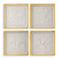 Fourfold Framed Prints, S/4