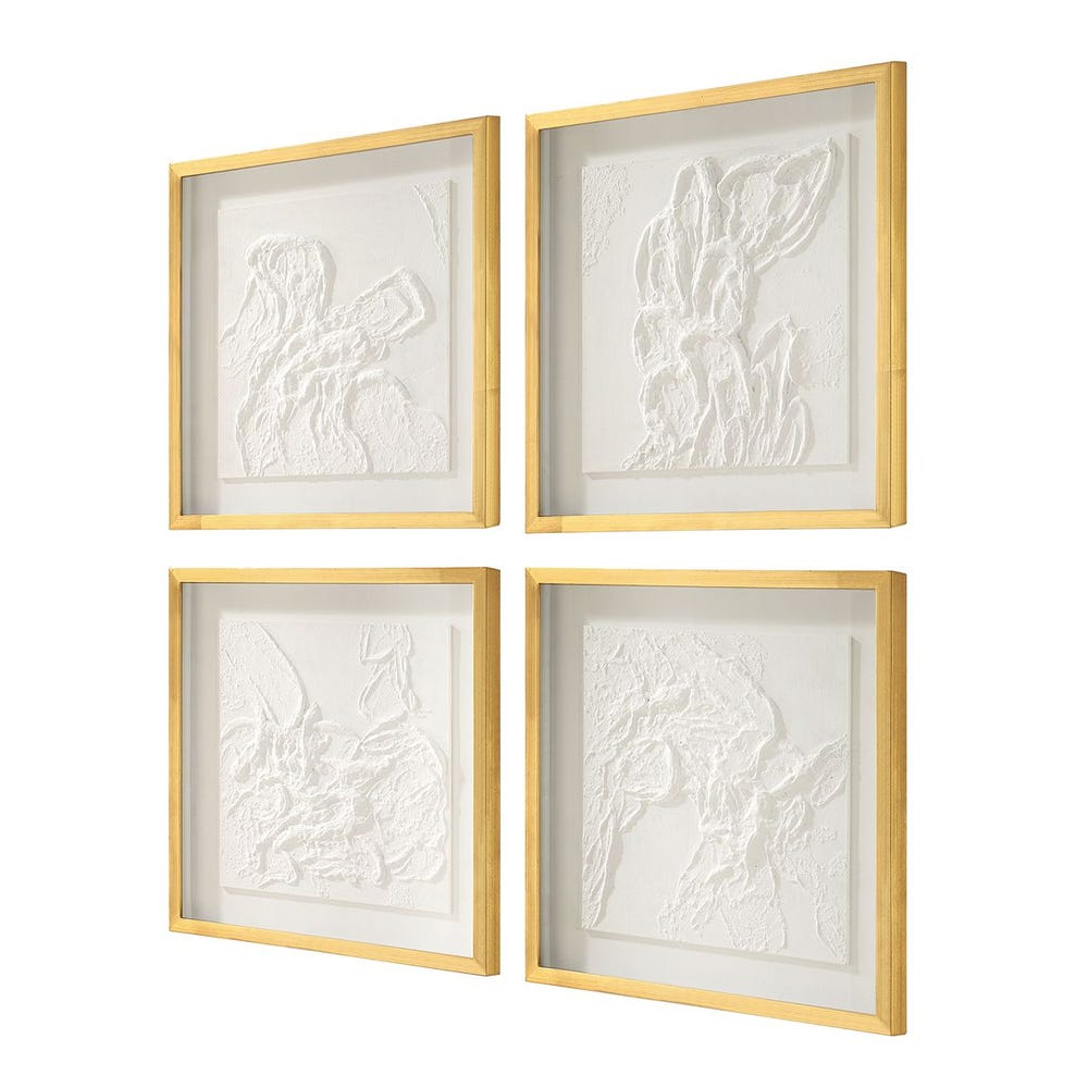 Fourfold Framed Prints, S/4