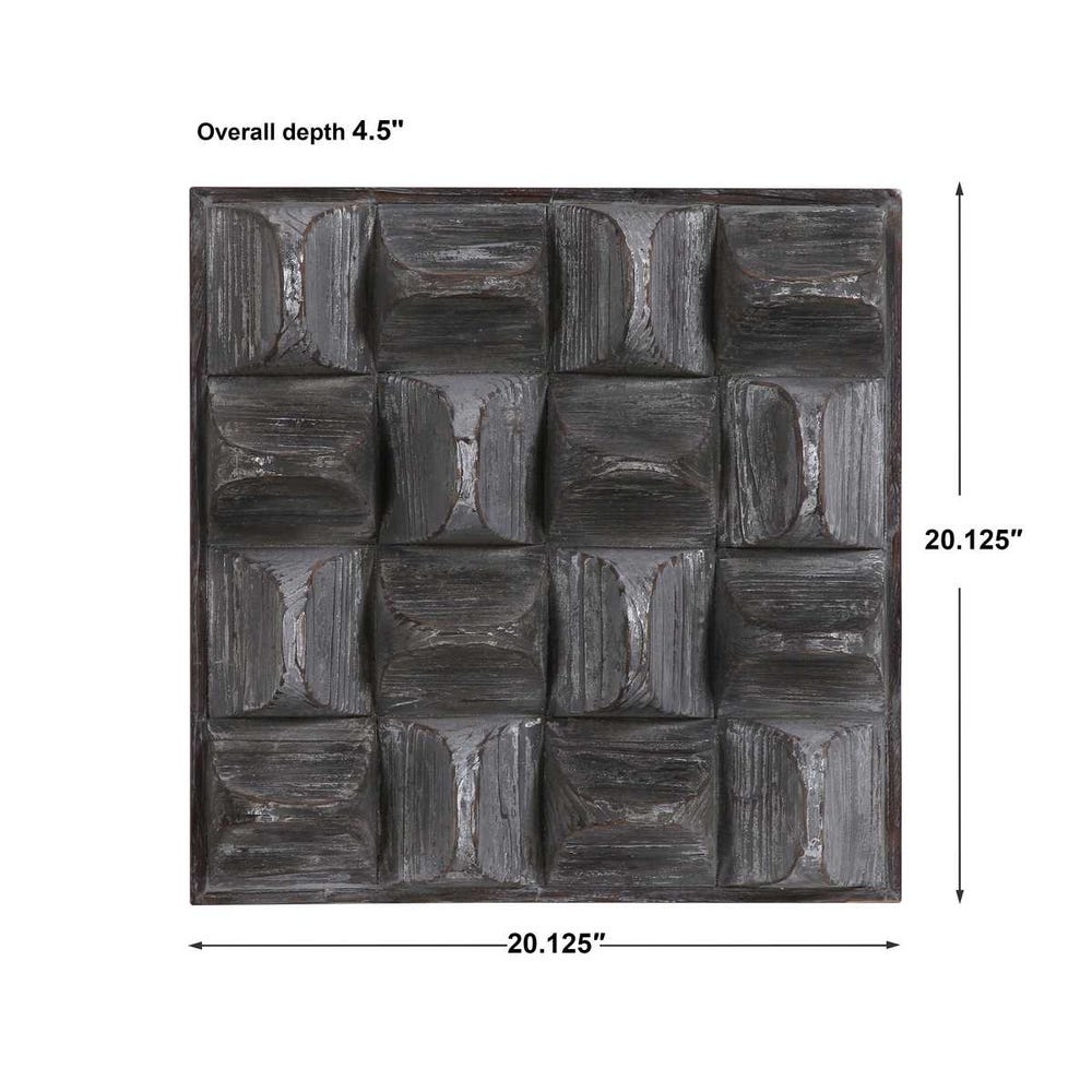Pickford Wood Wall Decor, Gray