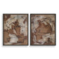 Rush & Dash Framed Prints, S/2