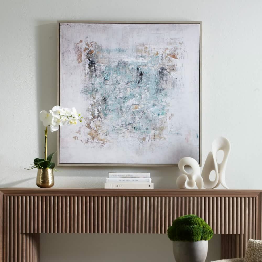 Find Me Here Framed Canvas