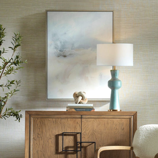 Simple Serenity Framed Canvas