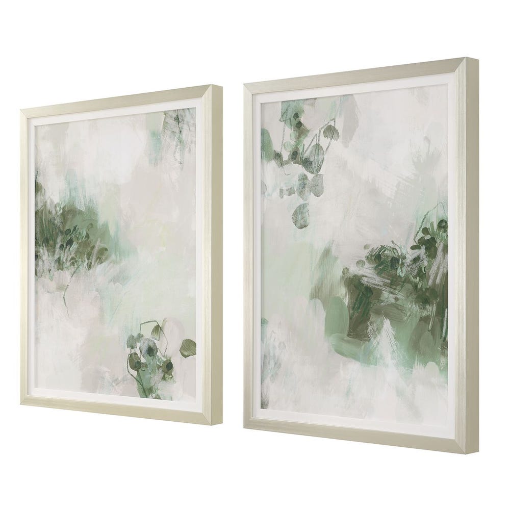 Custom Lilypond Dream Framed Prints, S/2