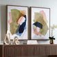 Abstract Afternoon Framed Canvases, S/2