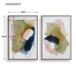 Abstract Afternoon Framed Canvases, S/2