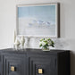 Tranquil Shorebirds on the Sand Framed Print