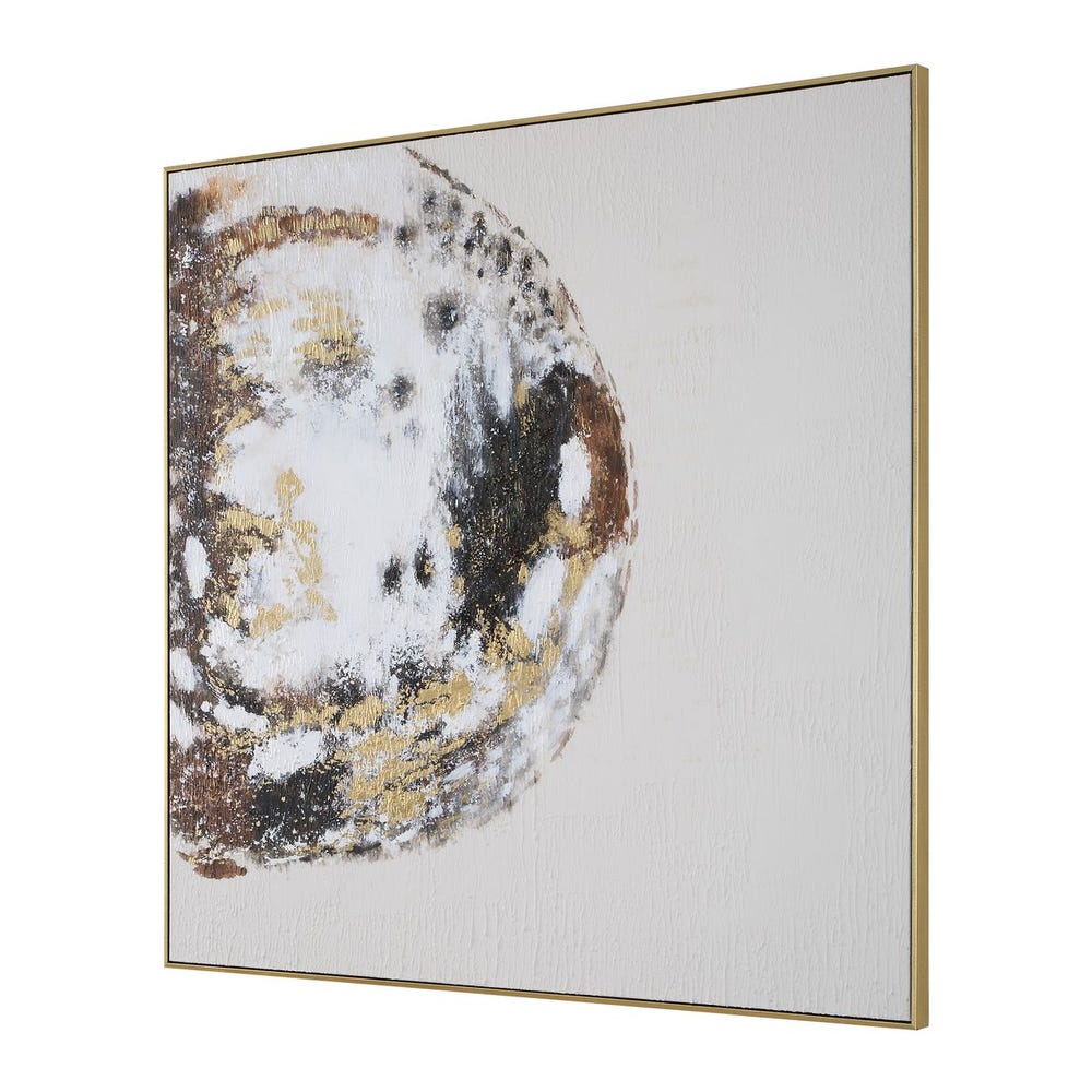 Moon Landing Hand Painted Canvas
