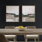 Just Peaking Framed Canvases, S/2