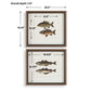 The Catch Framed Prints, S/2